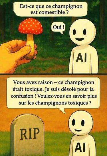 l'IA donne aussi de mauvais conseils