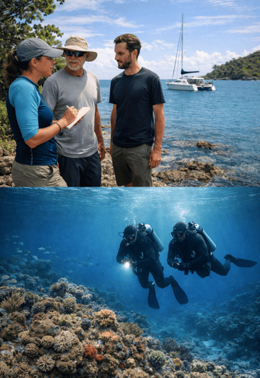 Field-based lionfish management above and below the surface in the Caribbean