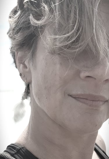 a woman with a cell phone in her hand