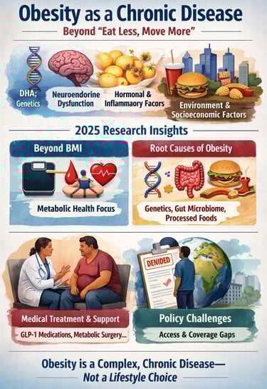 “Why Obesity is a Chronic Disease, Not Just a Lifestyle Choice”