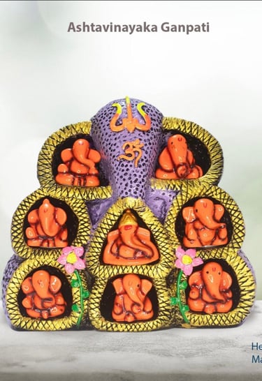 Ashtavinayaka Ganpati Home Decor