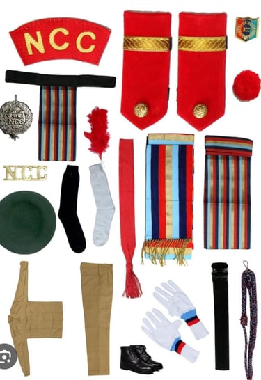 NCC UNIFORM AND ARTICLES