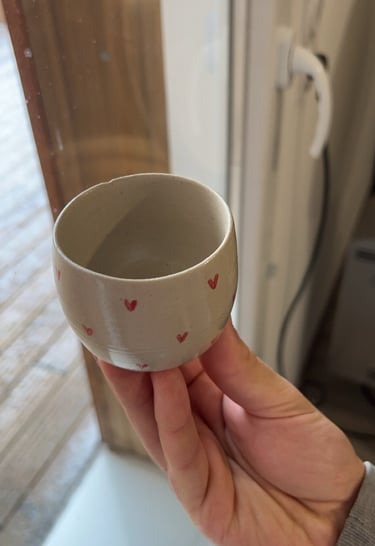 la petite tasse coeur terminée