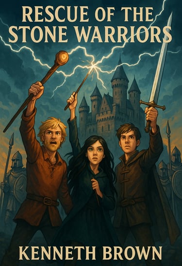 Can Alpherge, Erik, and Zita rescue the warriors encased in stone? Will their magic help or destroy?