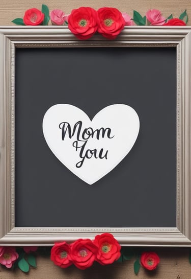 An elegant photo frame with a tender family picture, highlighting cherished memories.