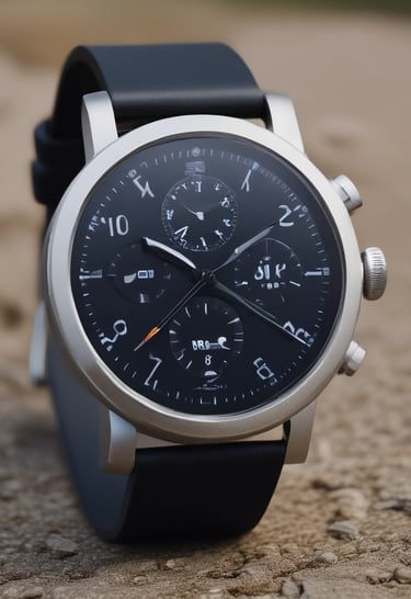 Modern LED desk lamp casting warm light on a wooden desk