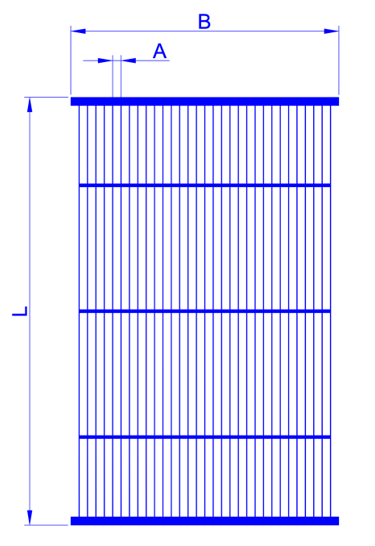 H type capillary mat