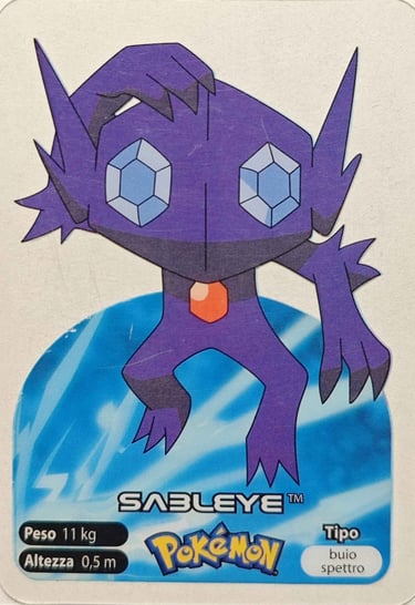 302 Sableye Lamincards spécial édition