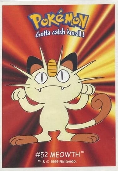 Meowth Dunkin Boomer 1999