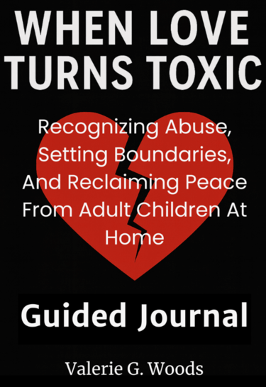 When Love Turns Toxic over graphic image of a broken heart