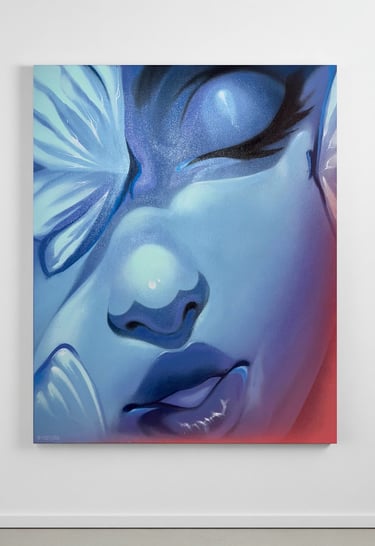 Live painting on canvas for events by Ona Salvador