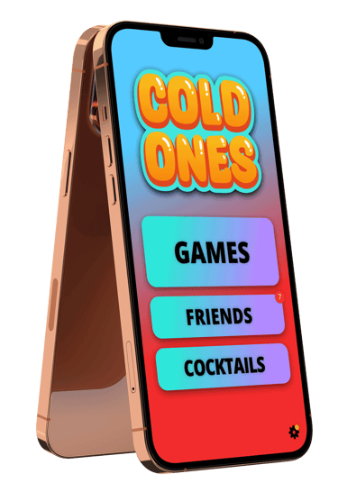 Cold Ones: Drinking Game App for Parties | Crazy Party Games - Cold Ones party app - simple