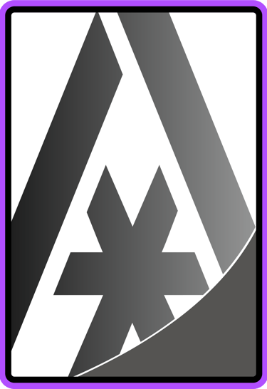 a purple and white sign with a star trek inoxidable