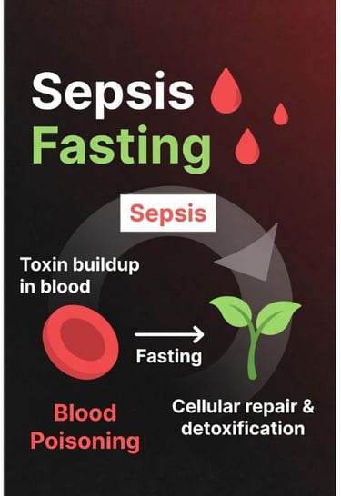   تعرف على العلاقة العلمية بين تسمم الدم (Sepsis) والصيام الطبي، وكيف قد تؤثر التحولات الأيضية وتنشي
