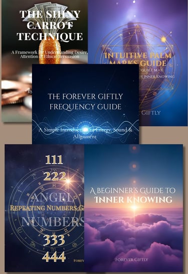 a series of five books with a clock on it