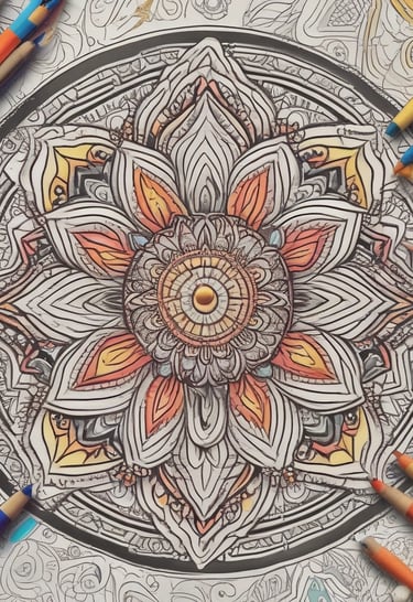 An open journal with handwritten notes and sketches beside a steaming cup of tea.