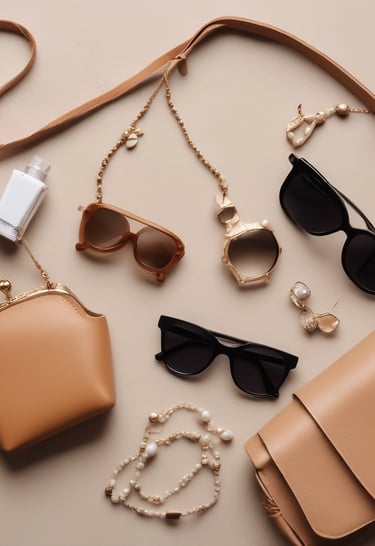 A pair of fashionable shoes showcased with a pastel background.