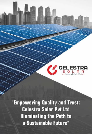 A solar panel-covered solar panel in a city celestra solar catalog