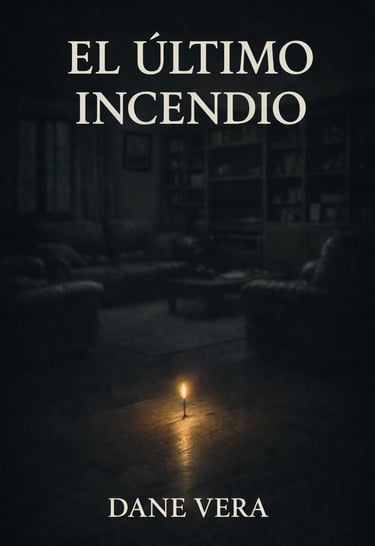 portada del relato de dane vera - El último incendio