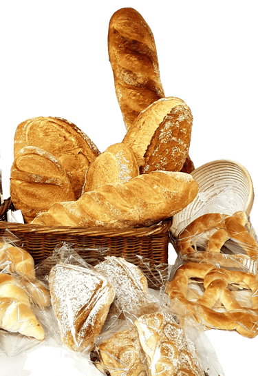 Selection of Bread and Pastries