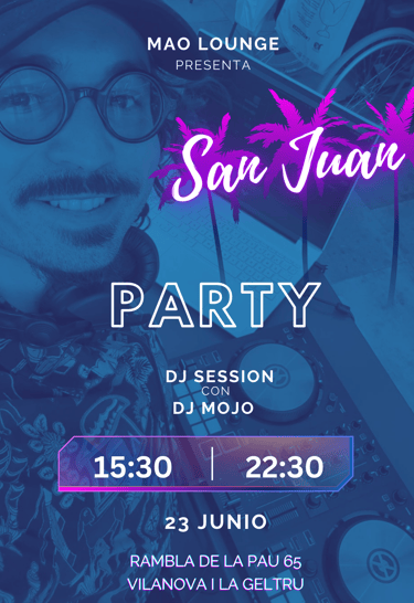 Poster evento MaoLounge