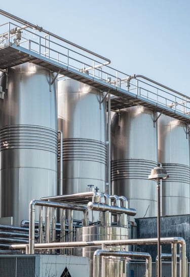 bioethanol fermentation tanks