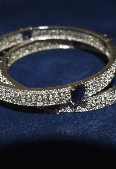 Silver Bangles