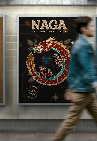 Naga Coffee - Coffee Packaging