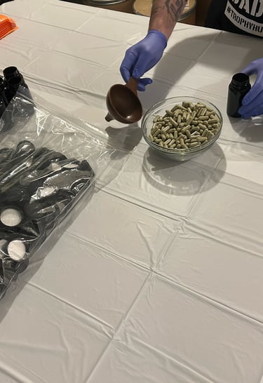 perilla-leaf-capsules-being-bottled-at-midwest-essentials