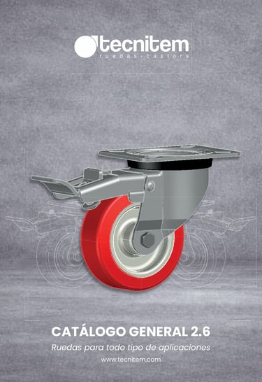 Catálogo de ruedas industriales Tecnitem pdf descargable