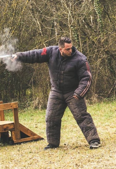 Yohan Ozanne homme assistant instructeur cynotechnicien sécuritée privée et police