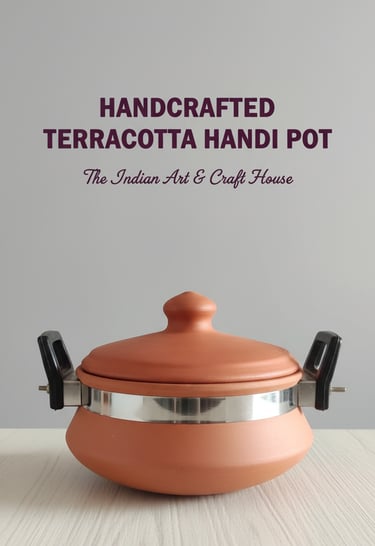 Terracotta Clay Modern Cooking Pot