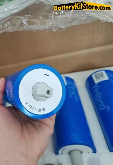 Detail of the negative terminal of Yinlong 40Ah LTO battery cell