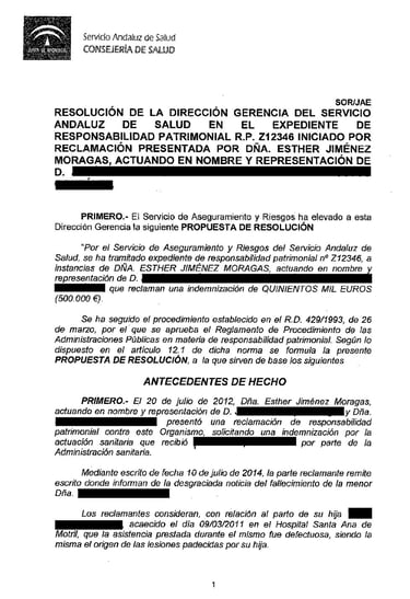 negligencia médica en el parto sufrimiento fetal