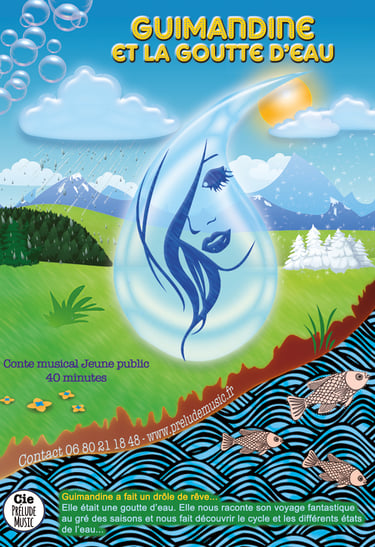 Guimandine et la goutte d'eau