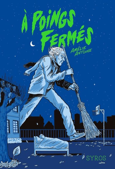 Première de couverture du roman A poings fermés