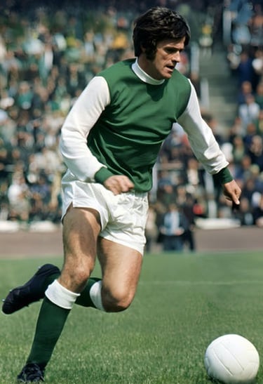 Pat Stanton Hibs FC image restored