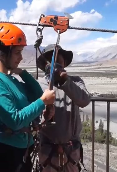 Zip Line trollehy pulley