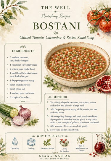 A recipe for bostani