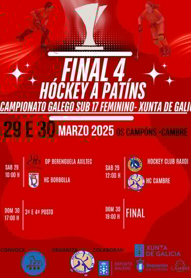 Final A4 Sub 17 Femenino Hockey Club Cambre