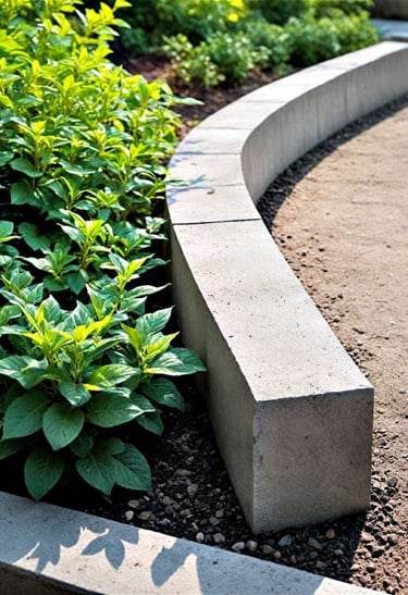 dış mekan çevre düzenleme uygulaması tamamlanmış alan