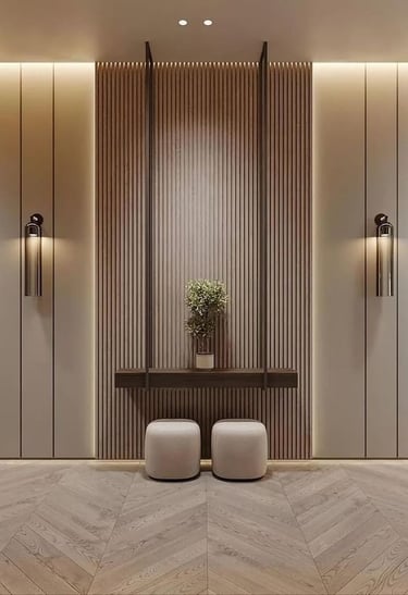 salon tasarımı ile ferahlatılmış yaşam alanı