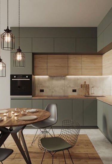 Estetik ve işlevselliği bir araya getiren mutfak tasarımı