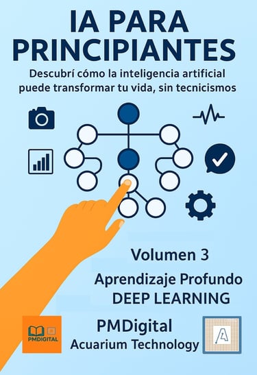 Portada Volumen 3 - Aprendisaje Profundo DEEP LEARNING