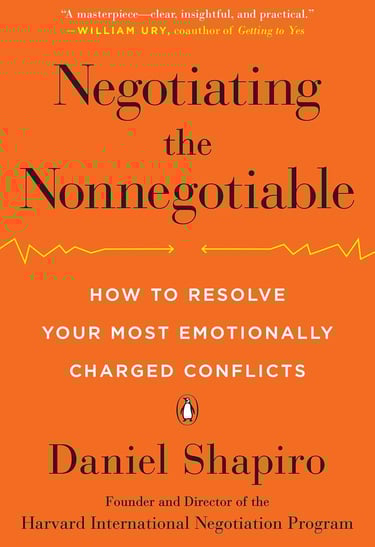 Negotiating the Nonnegotiable Book