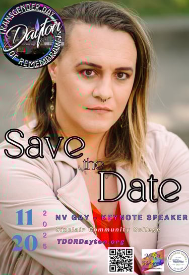 Save the Date TDOR Dayton 2025
