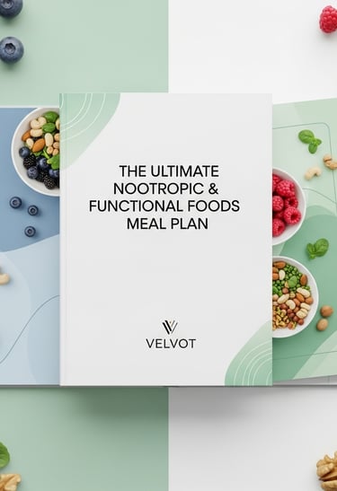 a book with a bookmark and a bowl of fruit