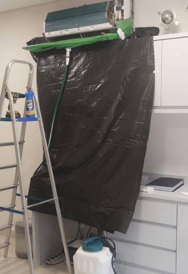 limpeza de ar condicionado em Mogi Guaçu e Região.