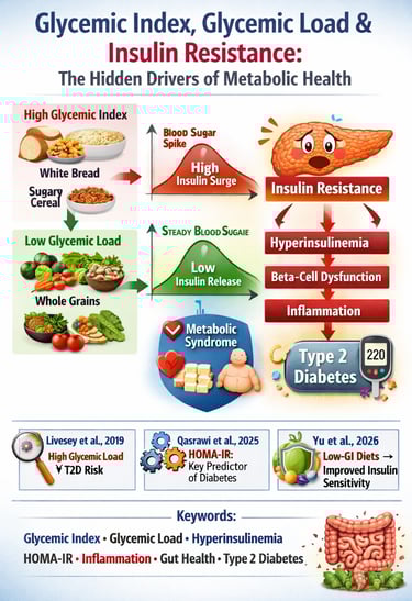 Science-Backed Strategies to Lower Glycemic Load and Boost Insulin Sensitivity