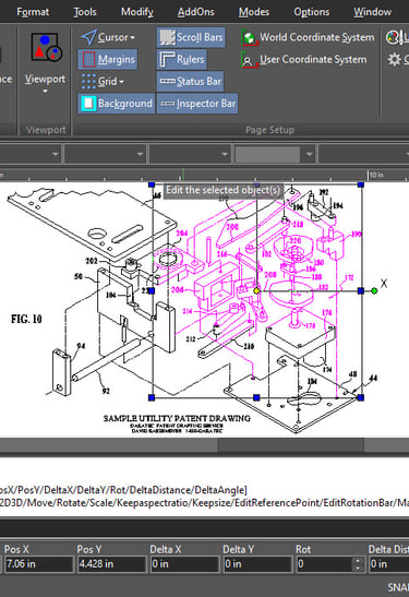 Cancel button in Inspector Bar of xacd